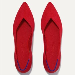Rothy’s Size 6- The Point in Bright Red
